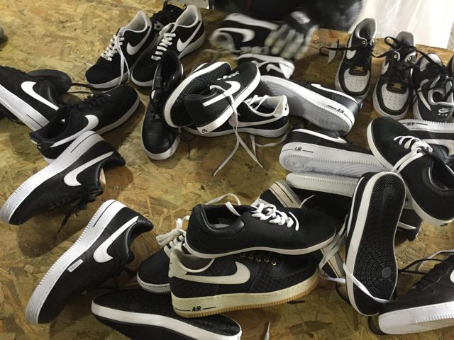 Odd shoe processing