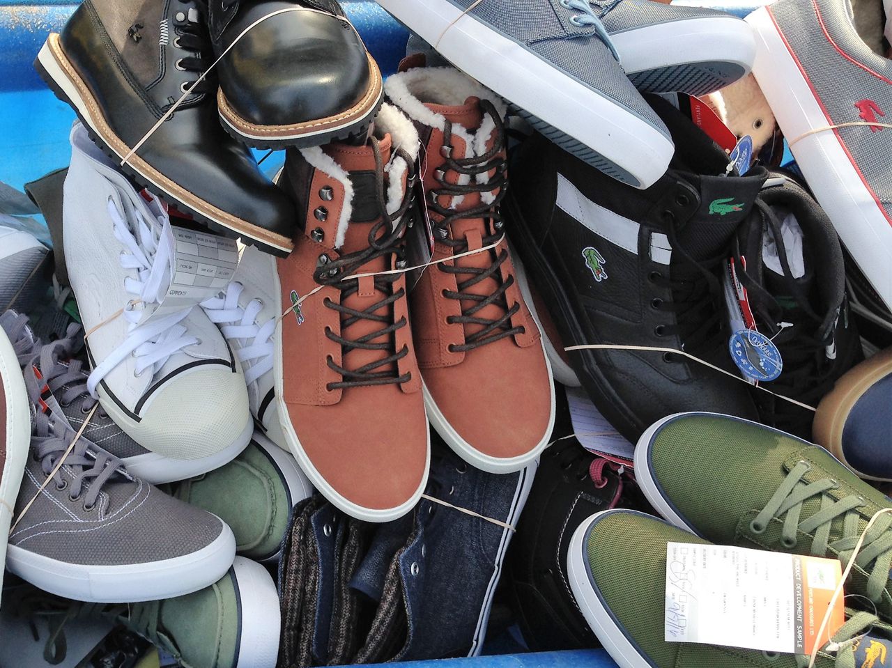 Sample Shoe Sizing